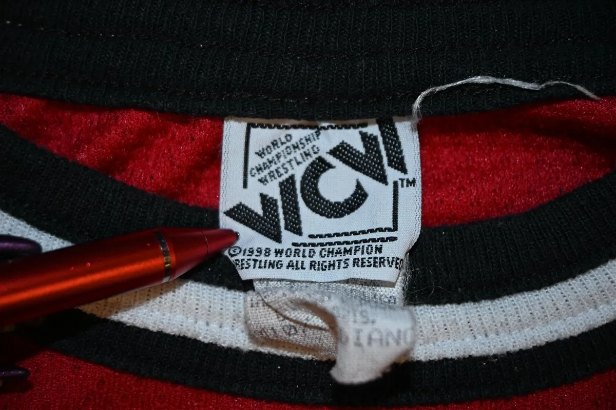 90s nWo Wolfpac WCW Muscle Jersey t-shirt Youth Extra Large