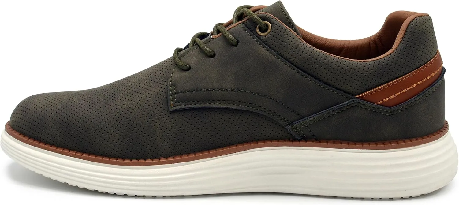 AKADEMIKS Men's Dayton Oxford, Comfortable Footwear for Formal and Casual Wear