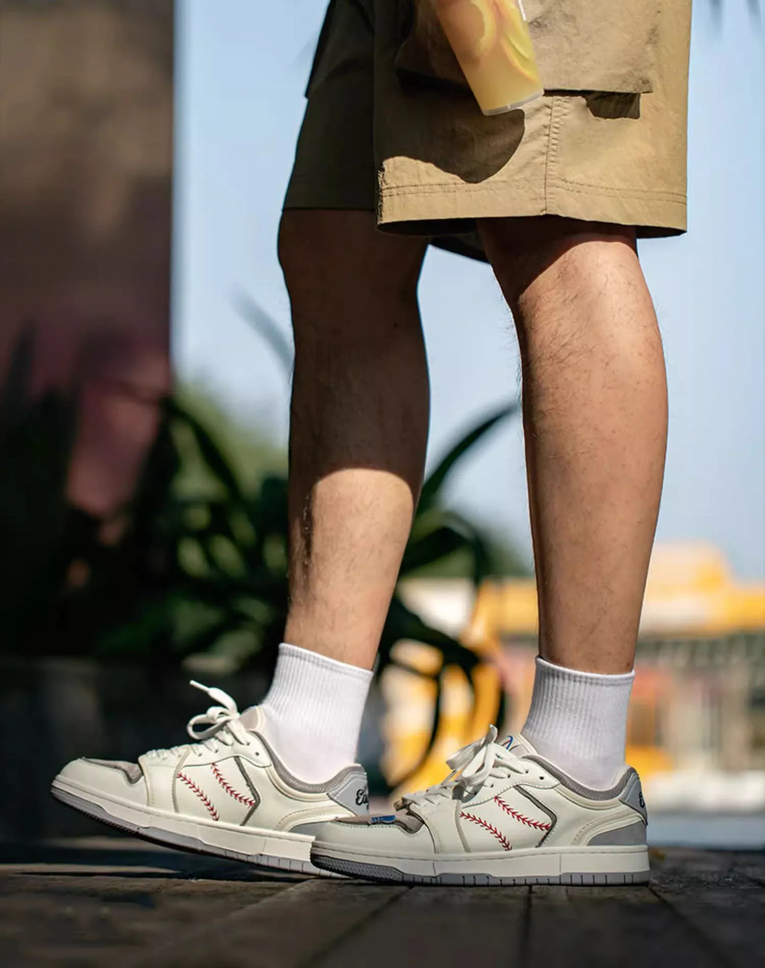 American Baseball Skateboard Street Versatile Sports Men's Casual Shoes