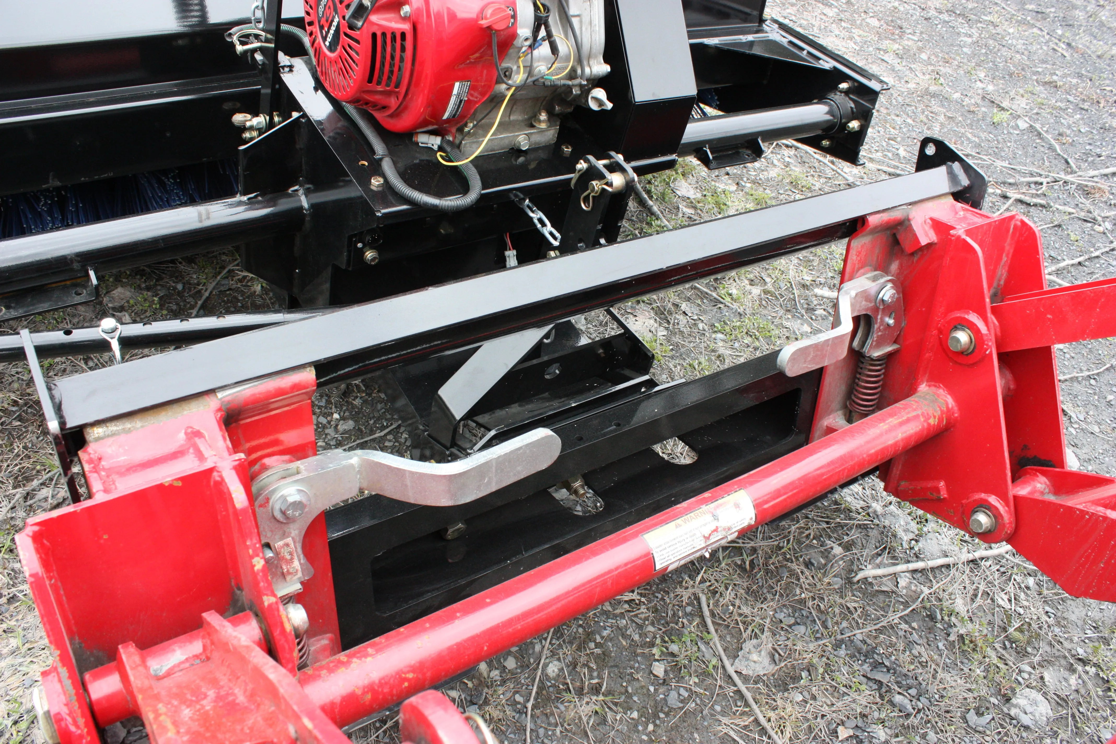 Bercomac 48" Versatile Plus Snowblower With "Skid Steer" Style Attach For Compact & Agricultural Tractor