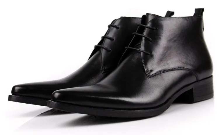 Business Short Boots High Top Shoes For Men