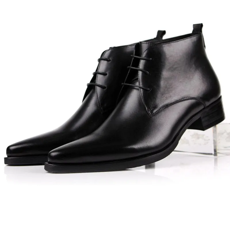 Business Short Boots High Top Shoes For Men
