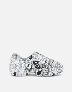 Graffiti-Print Toy Sneakers