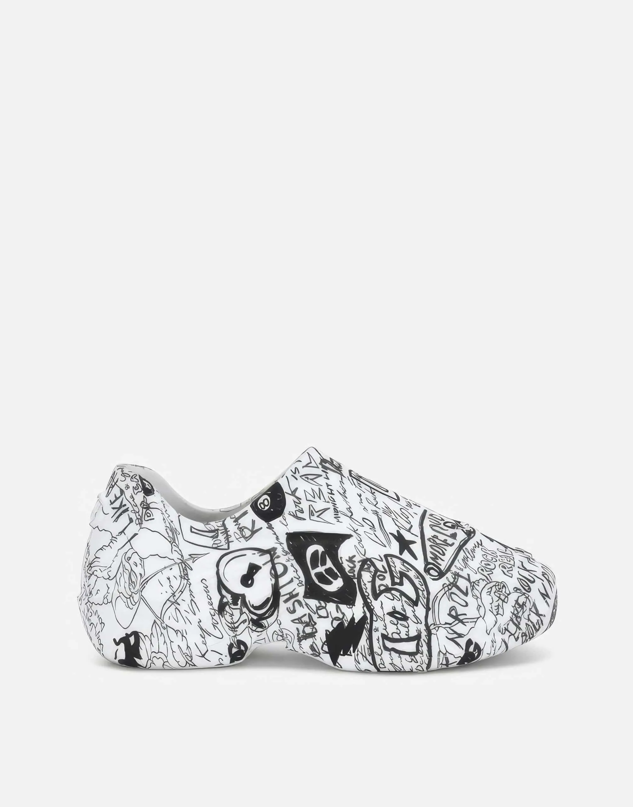 Graffiti-Print Toy Sneakers