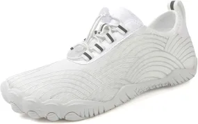 Grounded Women Men Wide Toe Box Barefoot Grounding Quick Dry Breathable Non Slip Hike Water Shoes for Swim Surf Hiking Outdoor Sports Neuropathy Comfort Footwear