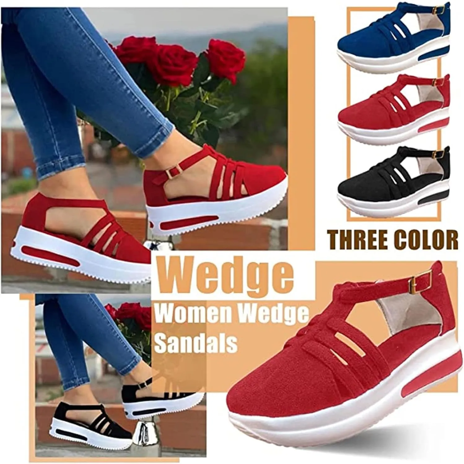 Ladmiple Shoes For Women Sneakers Slip Ons Memory Foam Comfort Walking Shoes Fashion Casual Summer Platform Flats Loafer