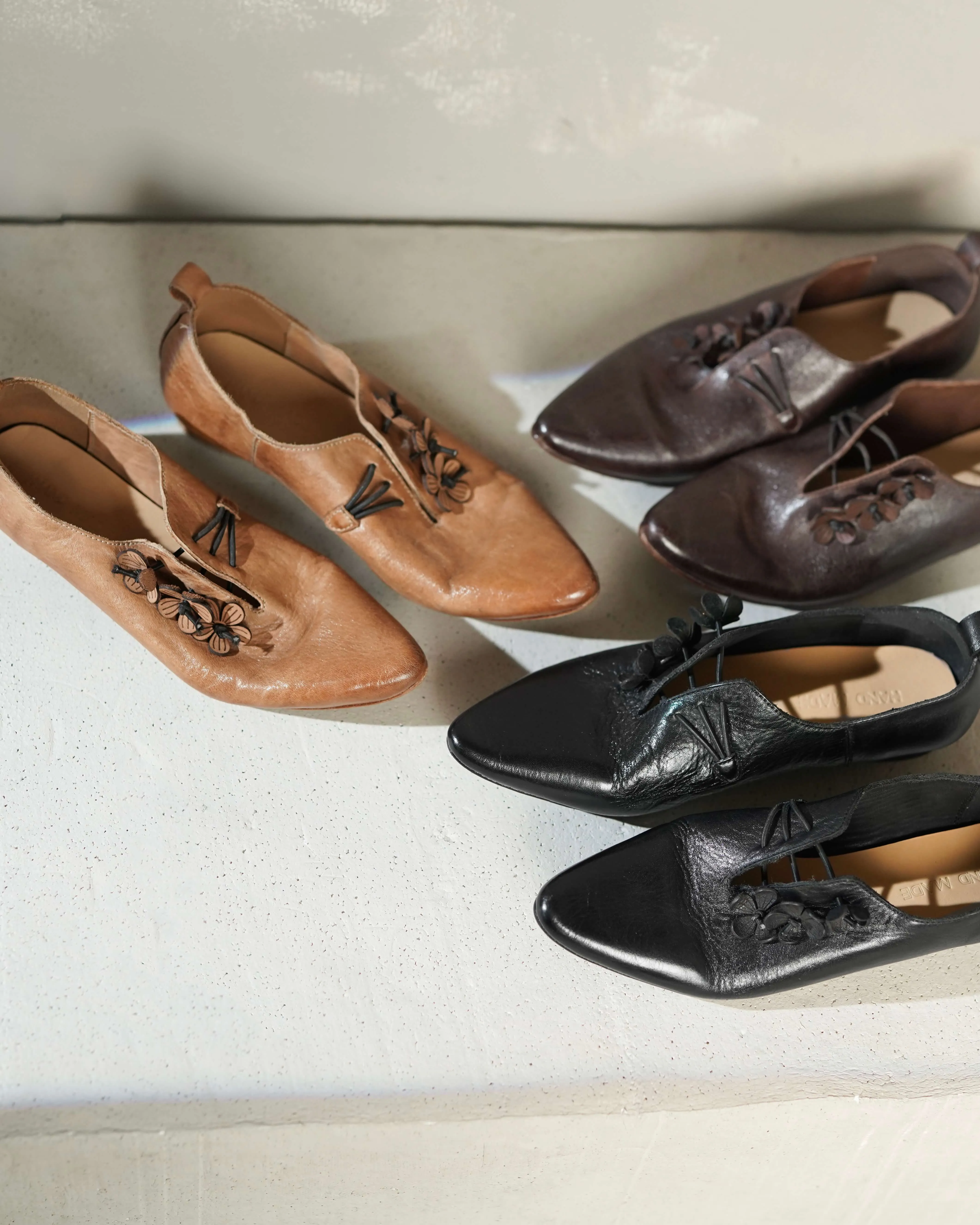 Macon - Horsehide Loafers (Leather Sole)
