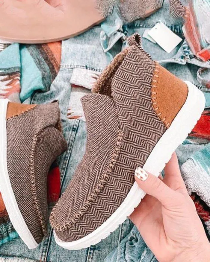 Maleney Slip On Canvas Sneakers
