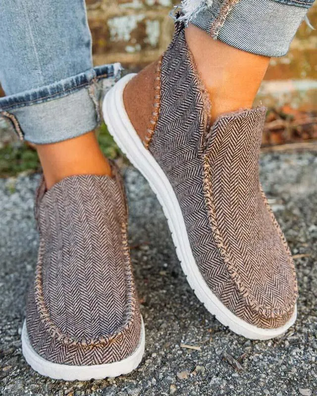 Maleney Slip On Canvas Sneakers
