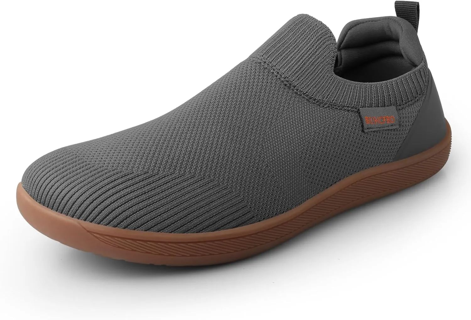 Men's Barefoot Shoes Minimalist Slip on Cross-Trainer Shoes Wide Toe Walking Shoes Zero Drop Sole Trail Running Sneakers Gym Workout Casual