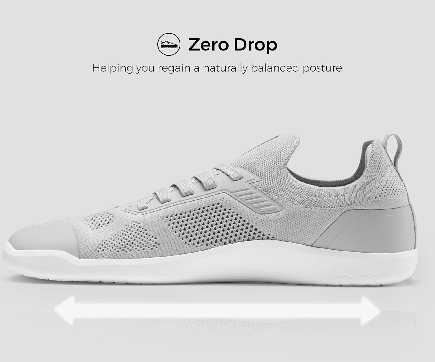 Men's Barefoot Shoes Zero Drop Running Minimalist Gym Shoes for Men Deadlift Cross Training Sneakers