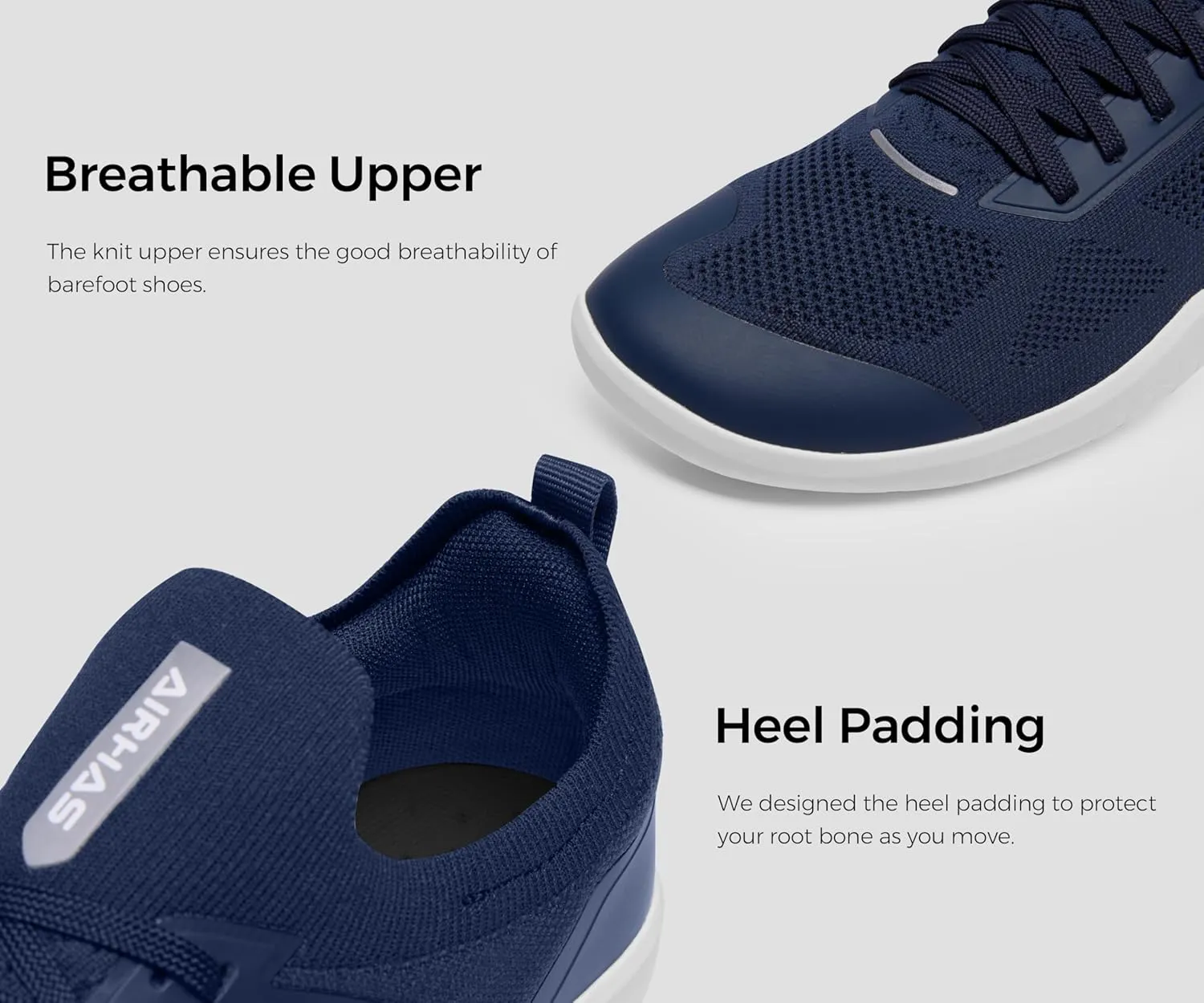 Men's Barefoot Shoes Zero Drop Running Minimalist Gym Shoes for Men Deadlift Cross Training Sneakers