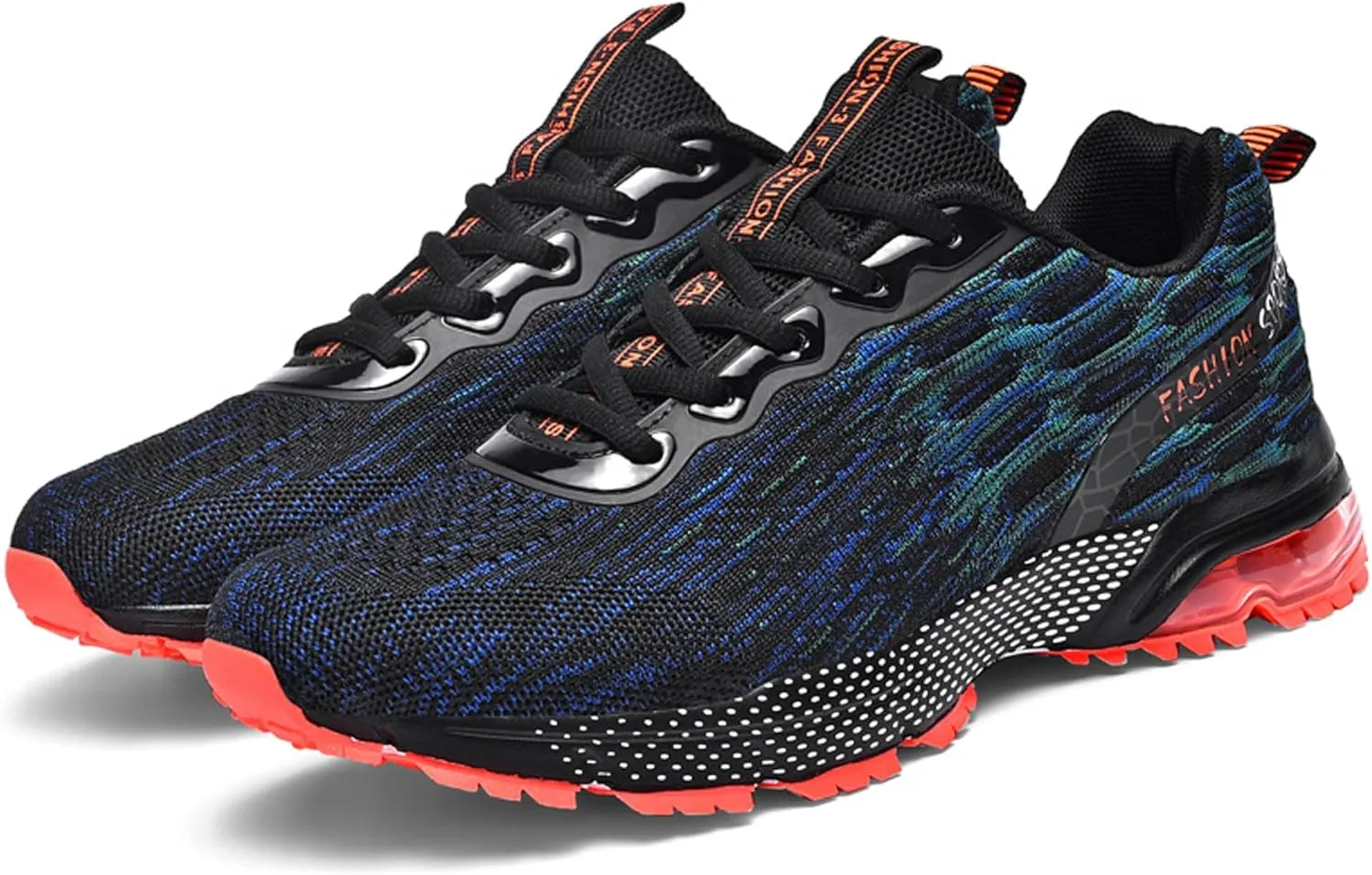 Men's Multi Color Mesh Lightweight Anti Slip Arch Support Casual Training Sports Basketball Shoes