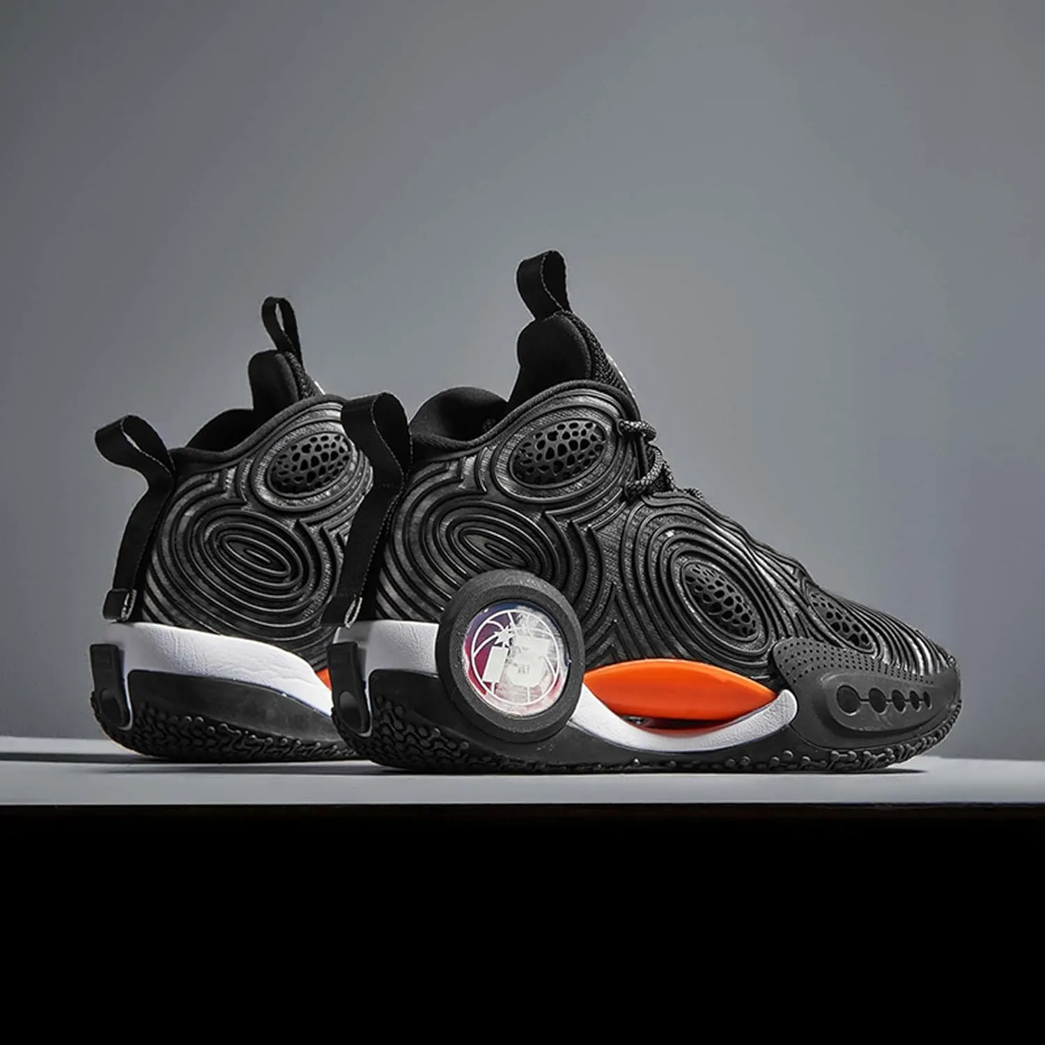 Mens Night Glow Basketball Shoes Classic Lace up High Top Casual Sports Shoes High Elastic Running Shoes Comfortable and Durable Competition Training Shoes Wide Edition Breathable Baseball Shoes