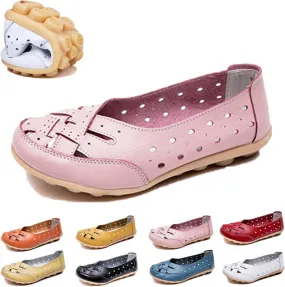Orthopedic Shoes for Women - Orthopedic Loafers in Breathable Leather, Jaliane Orthopedic Shoes