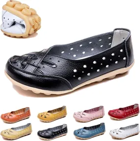 Orthopedic Shoes for Women - Orthopedic Loafers in Breathable Leather, Jaliane Orthopedic Shoes