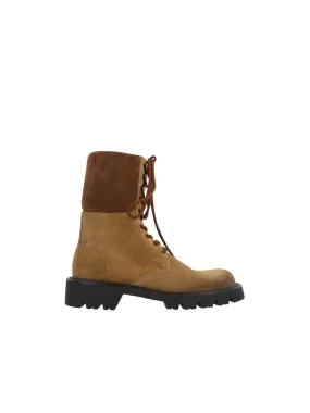 Sierra Suede Combat Boots