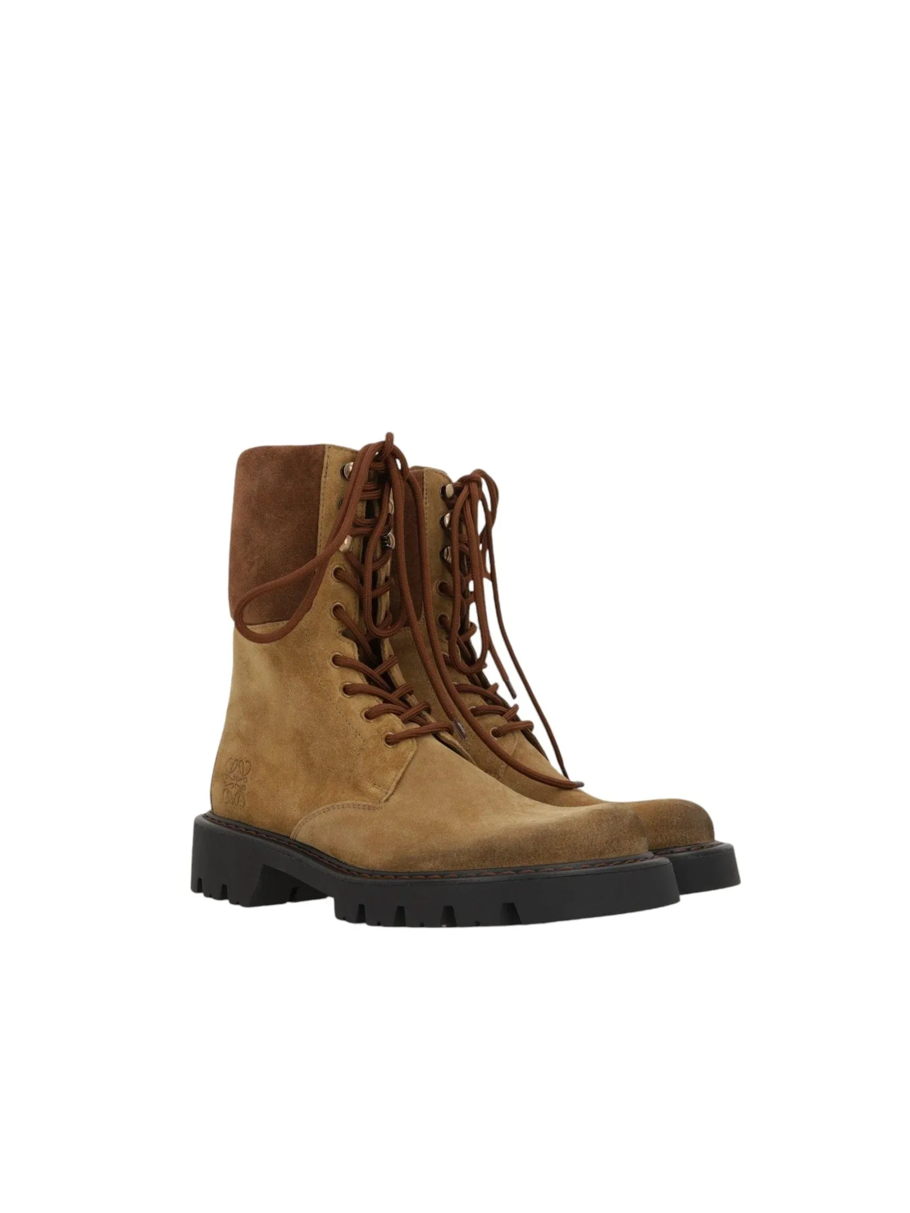 Sierra Suede Combat Boots