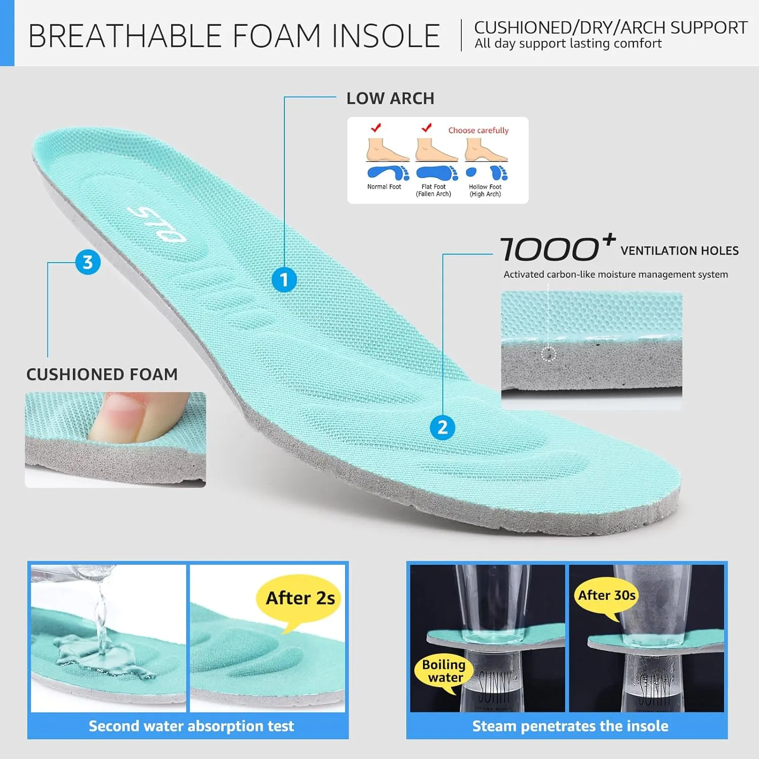 STQ Womens Slip On Sneakers Tennis Walking Orthopedic Shoes Breathable Athletic Gym Workout Cross Training Sneakers