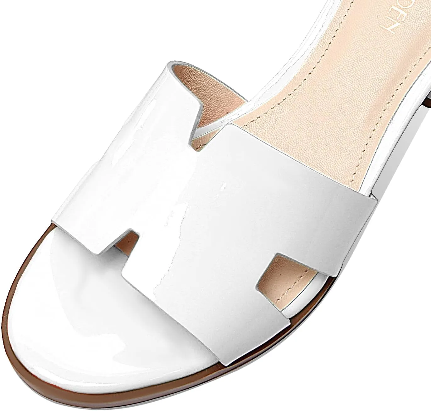 Women's Chunky Open Toe Low Block Heels Kitten Dressy Heels for Women Low Heel Sandals for Women Summer Comfy Heels