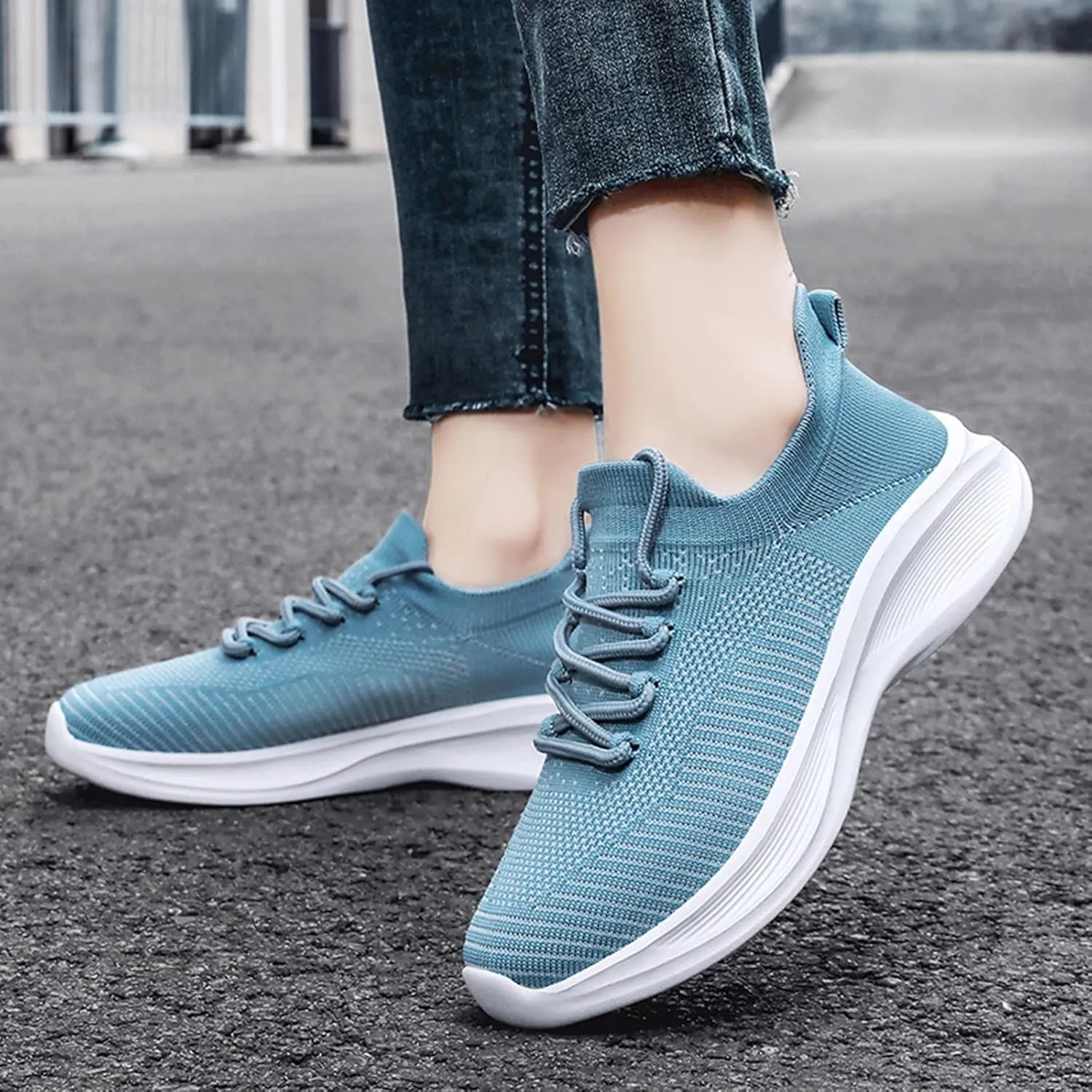 Women's Orthopedic Shoes with Adjustable Strap Comfort Non Slip Work Sport Athletic Shoes Canvas Slip on Shoe