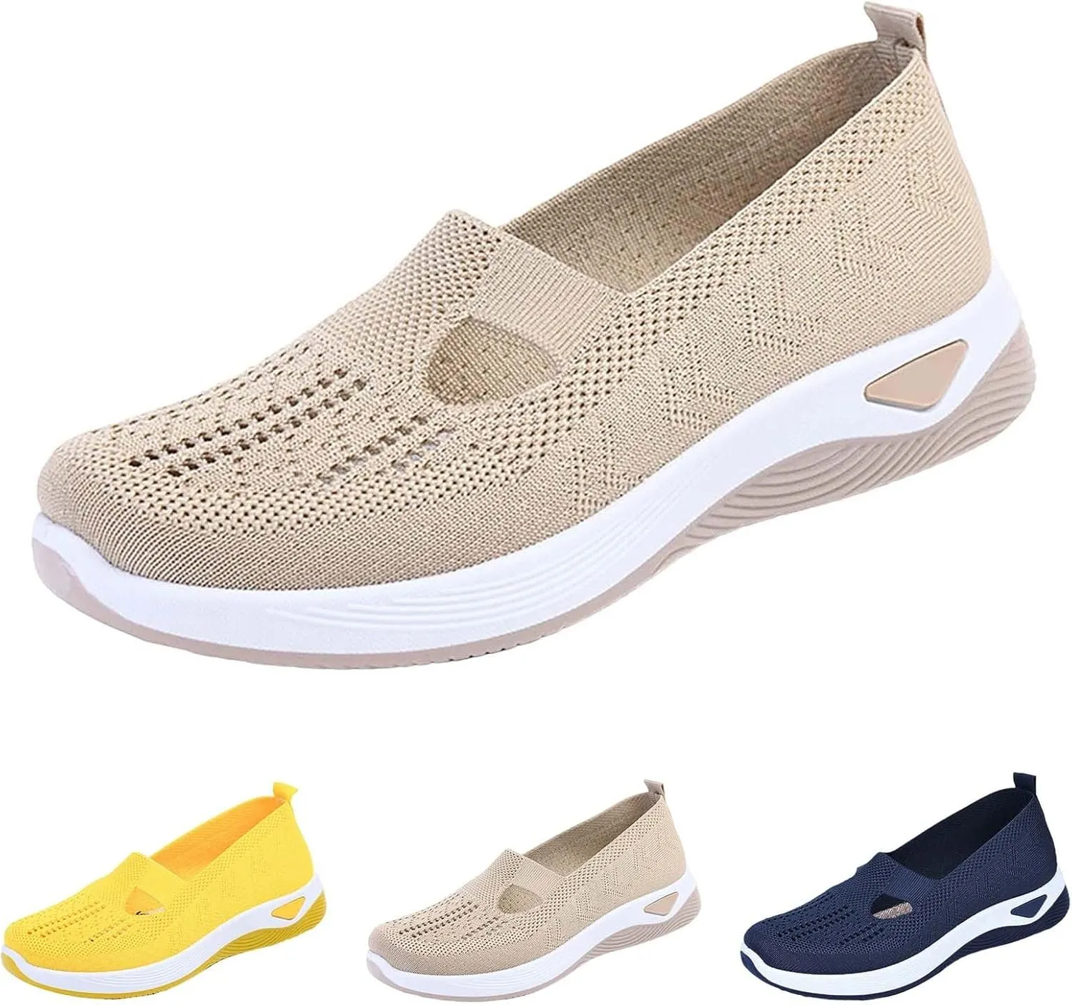 Women's Slip on Sneakers Shoes Woven Orthopedic Mens Tennis Shoes Food Service Casual Slip On Shoes Black Platform Sneaker Red Tennis Shoe Loafers Dress Shoe